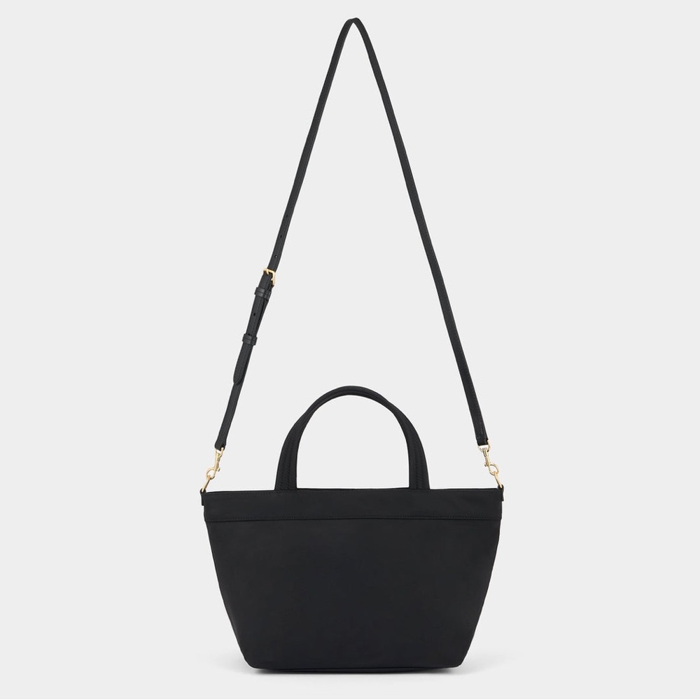 E/W Multi Pocket Mini Cross-body Tote
Regenerated ECONYL® in Black - Picture 4 of 6